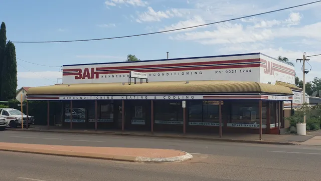 BAH Henneker & Co shop front on Boulder Road, Kalgoorlie